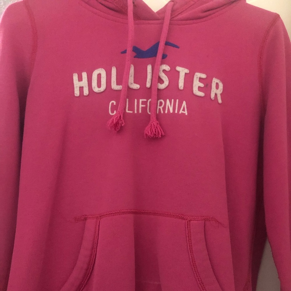 Hollister Hot Pink Hoodie